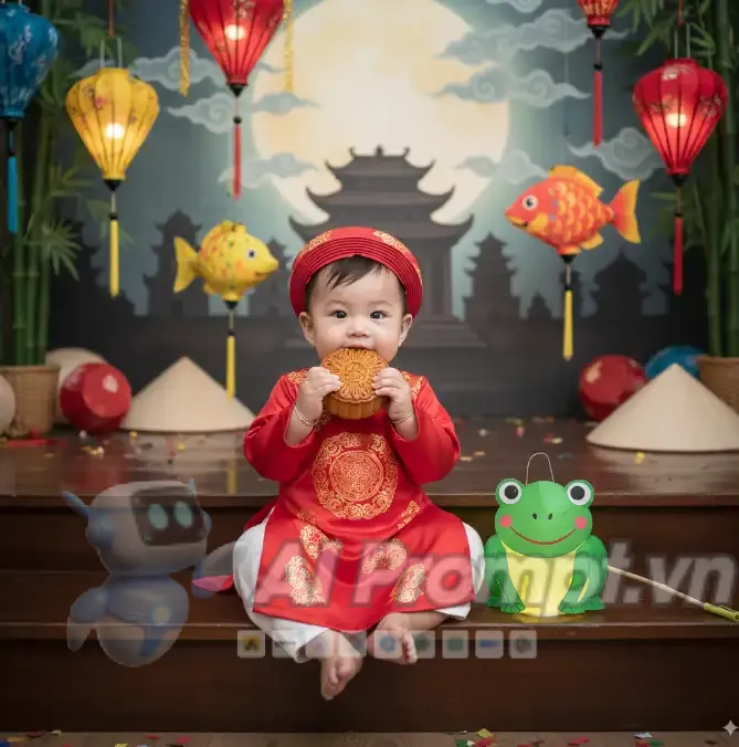 Phân tích Prompt Ảnh: Em bé Việt Nam trong Tết Trung Thu