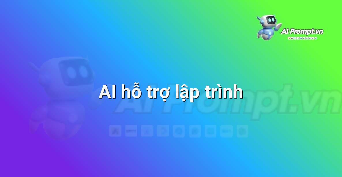 Hình ảnh một lập trình viên đang sử dụng công cụ AI để viết và gỡ lỗi mã nguồn máy tính