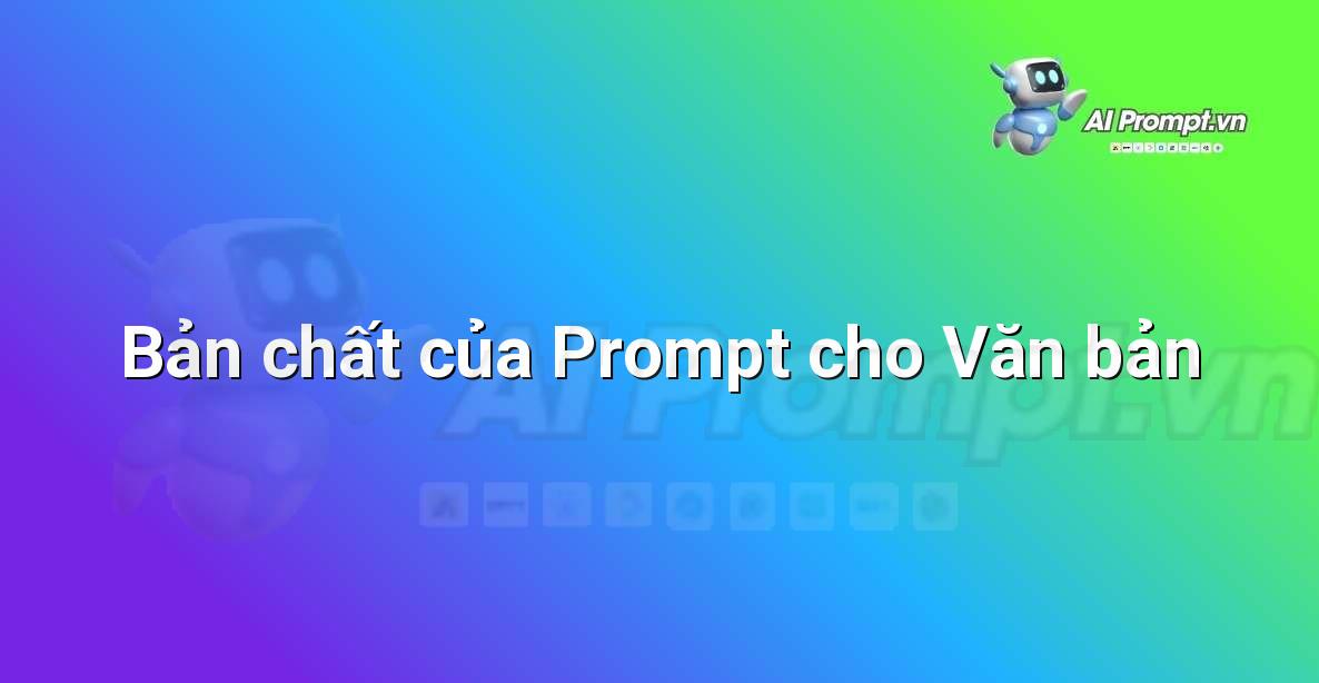 prompt cho văn bản