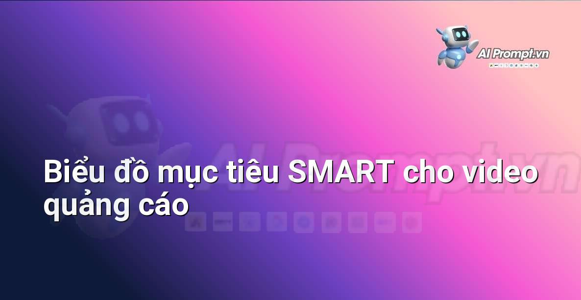 Biểu đồ hình cột minh họa các chỉ số KPI đo lường hiệu quả video quảng cáo