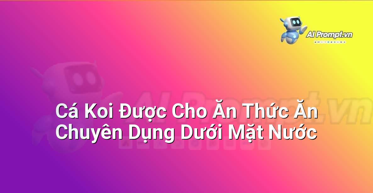 Một người đang rắc thức ăn viên cho cá koi dưới mặt hồ, cá đang tập trung ăn
