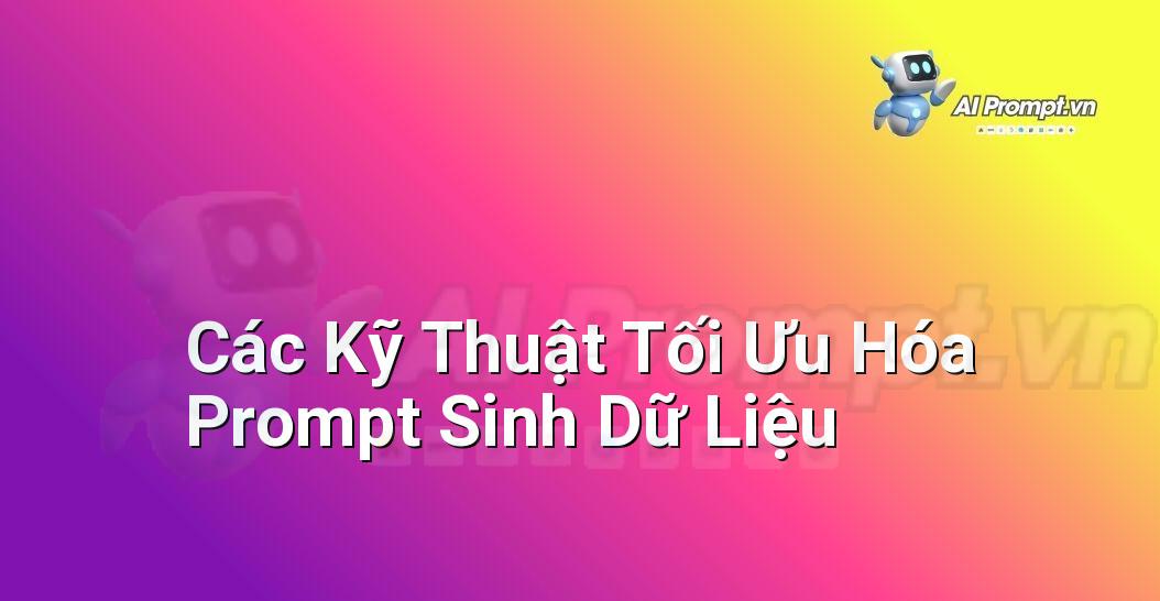 Biểu đồ hoặc hình ảnh minh họa các kỹ thuật tạo prompt như few-shot learning, chain-of-thought, và iterative prompting