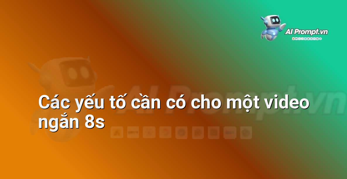 Biểu đồ hiển thị các yếu tố như: ý tưởng, hình ảnh, âm thanh, thông điệp và CTA