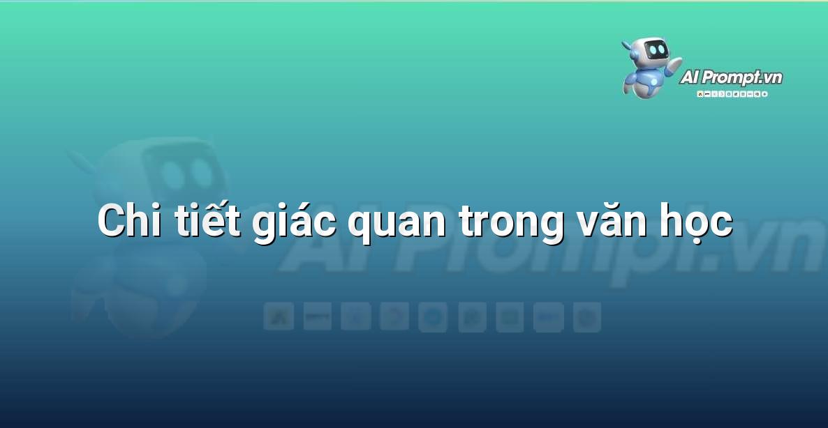 Minh họa các giác quan khác nhau qua hình ảnh, âm thanh, mùi hương