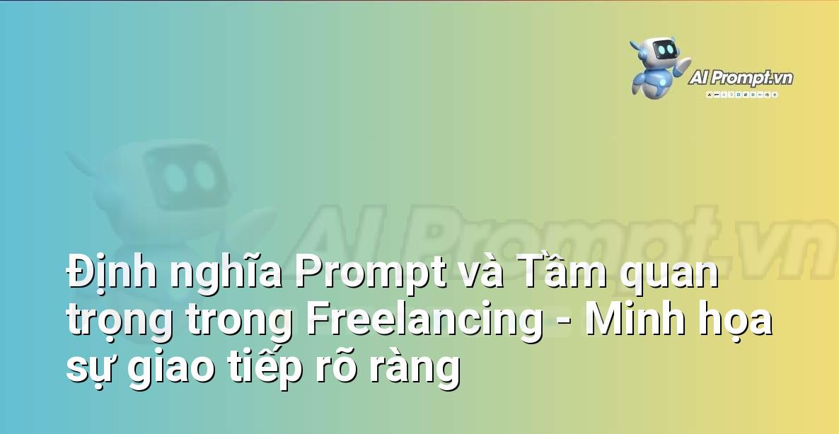 Kiếm Tiền Từ Prompt AI – Khám Phá Cách Tạo Thu Nhập Đáng Kể