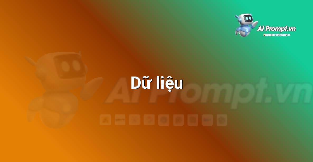 Prompt: Dữ liệu – Nguyên liệu của AI – Giáo dục Trí tuệ Nhân tạo cho Trẻ em – AI Kids