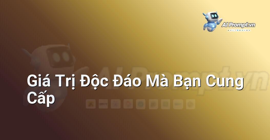 Prompt: Phân tích chiến lược giá và khuyến mãi đối thủ – Chiến lược AI Marketing – AI Marketing