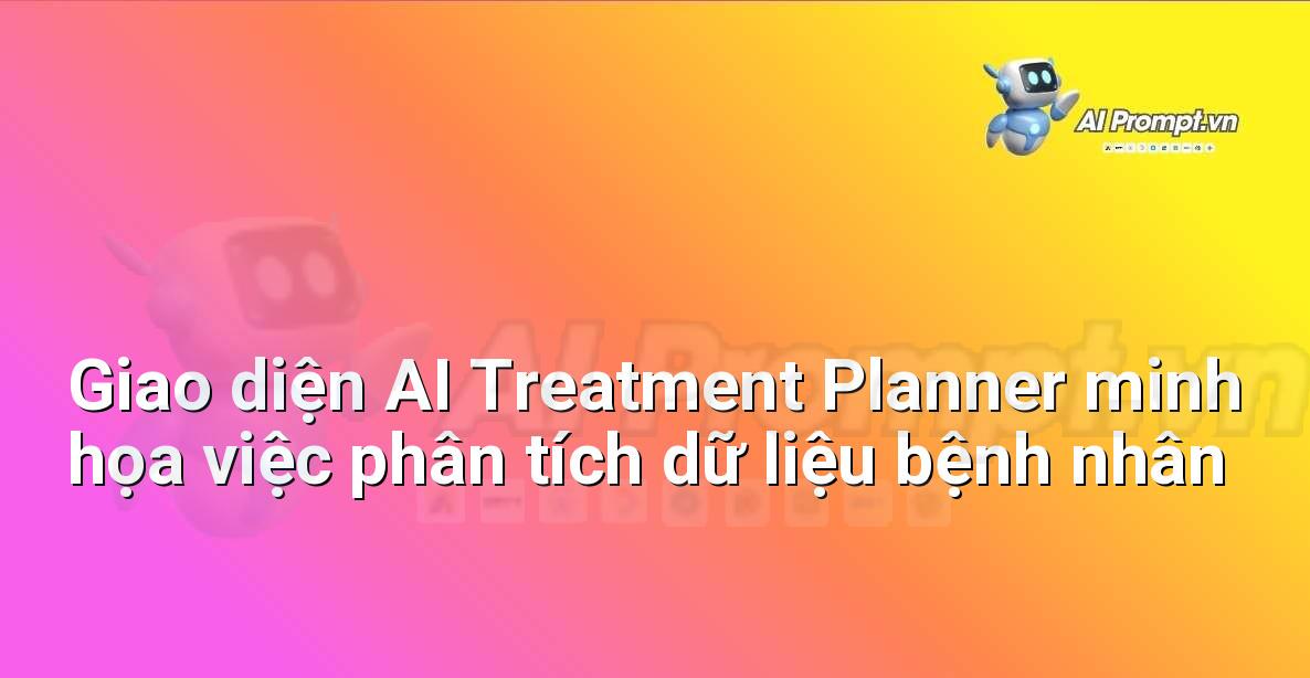 Giao diện phần mềm AI Treatment Planner hiển thị các biểu đồ, dữ liệu bệnh nhân và các tùy chọn lập kế hoạch điều trị