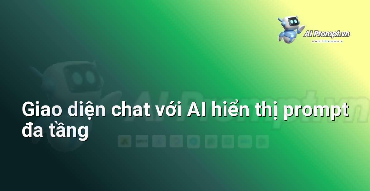 Giao diện màn hình máy tính cho thấy cuộc trò chuyện với AI, trong đó người dùng nhập các câu lệnh theo từng bước