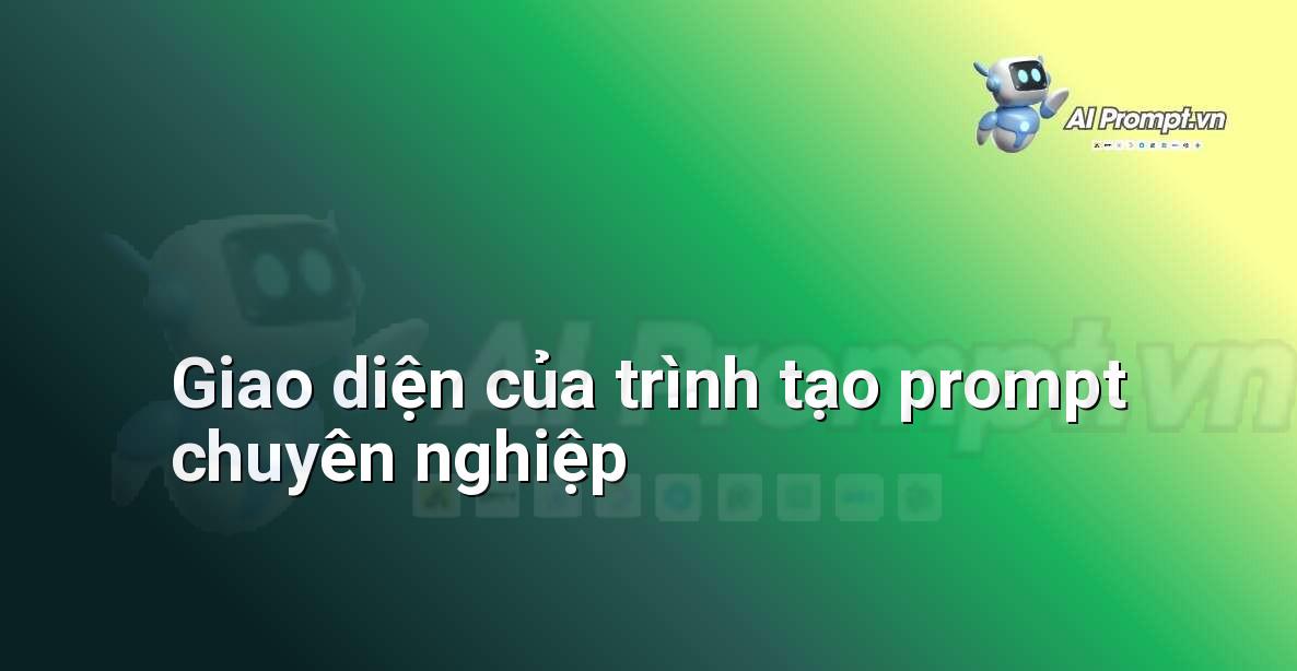 Prompt Generator là gì? Hướng dẫn chi tiết cho người mới bắt đầu