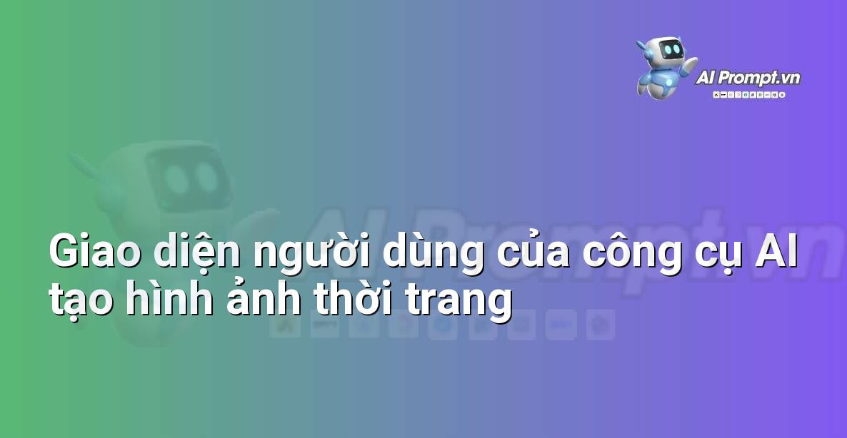 Giao diện của một phần mềm AI cho phép nhập prompt để tạo ra thiết kế thời trang