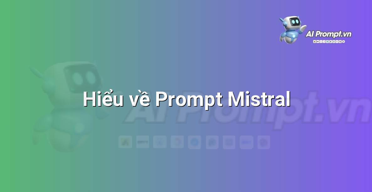 Minh họa giao diện tương tác với mô hình AI Mistral