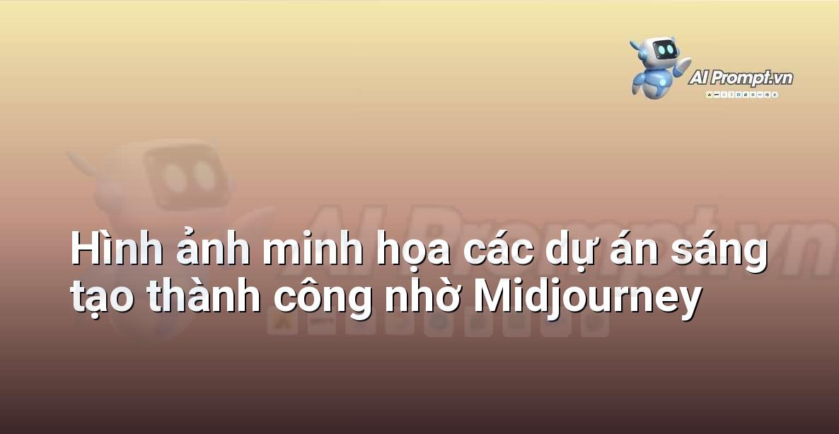 Bộ sưu tập các hình ảnh đa dạng, từ minh họa sách, concept art, đến thiết kế sản phẩm, tất cả được tạo ra bằng Midjourney