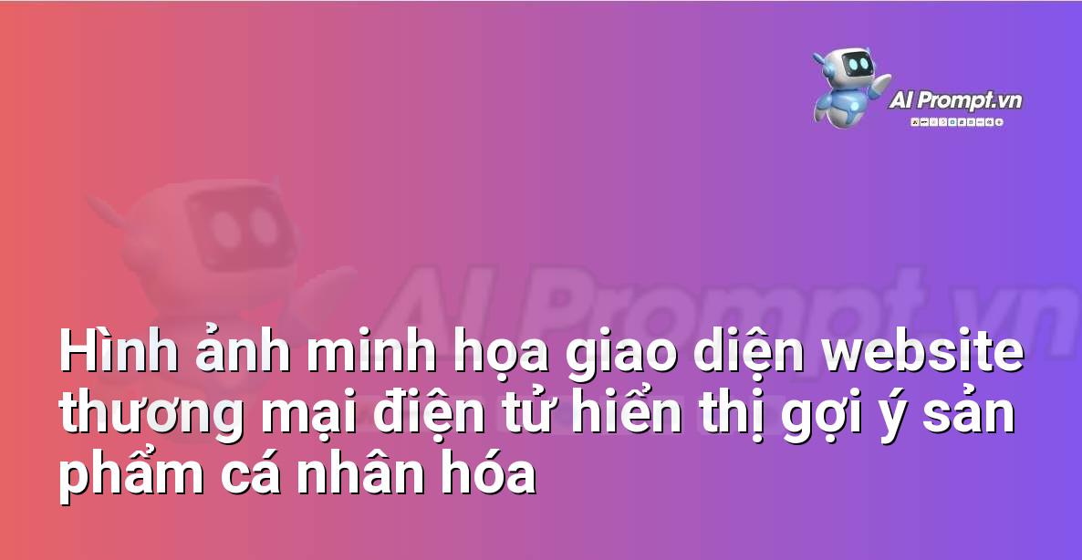 Giao diện trang sản phẩm trên website thương mại điện tử, hiển thị các mục "Sản phẩm bạn có thể thích" và "Khách hàng cũng xem" dựa trên lịch sử duyệt