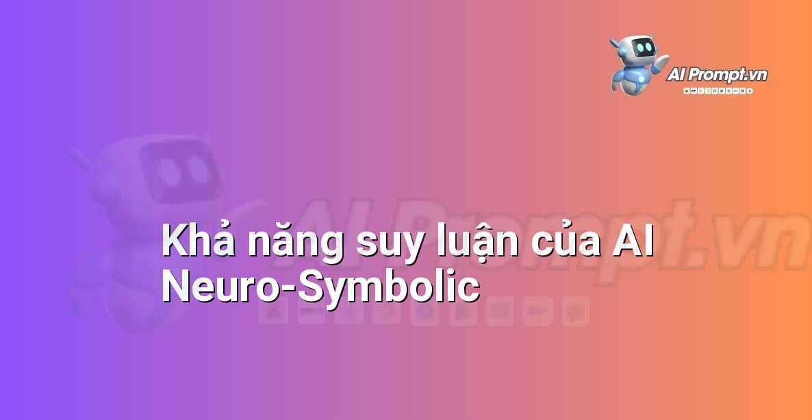 Hình ảnh một sơ đồ tư duy hoặc biểu đồ logic phức tạp minh họa khả năng suy luận và kết nối thông tin của AI Neuro-Symbolic.