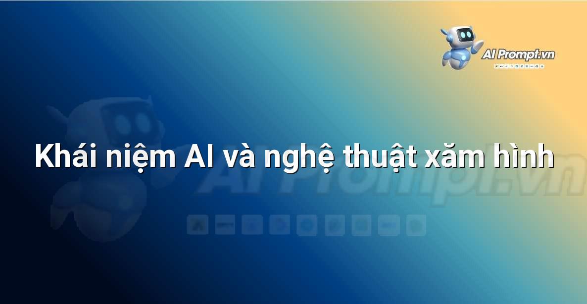 Minh họa sự kết hợp giữa trí tuệ nhân tạo và thiết kế hình xăm