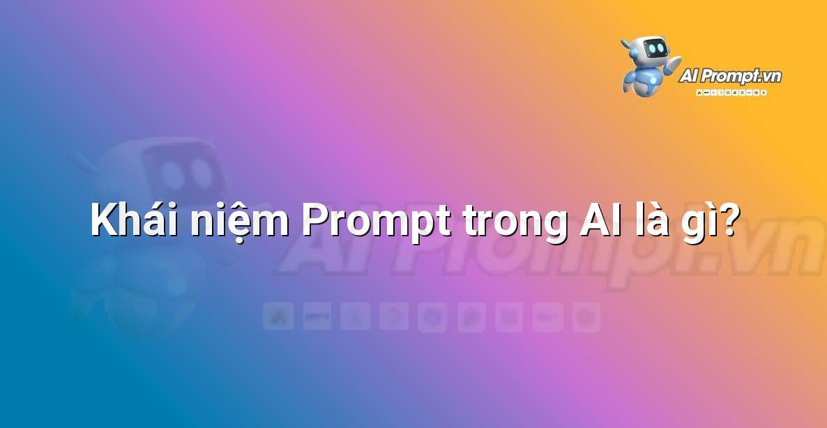 Một sơ đồ minh họa luồng dữ liệu từ prompt đến kết quả đầu ra của mô hình AI