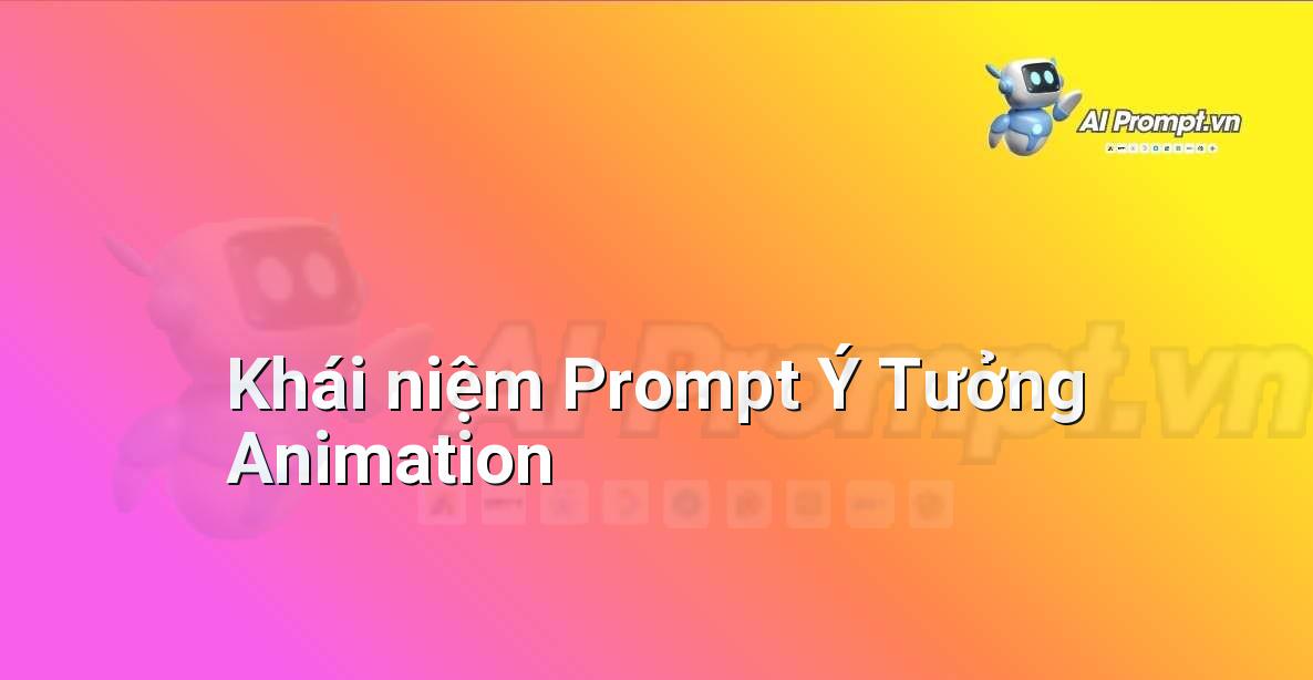 Minh họa các loại prompt animation khác nhau