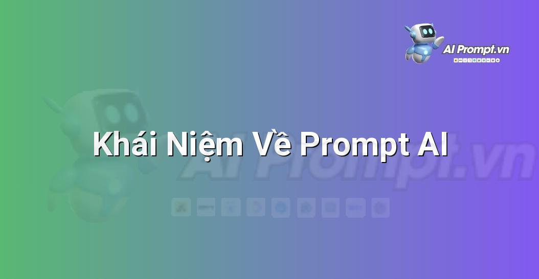 Hình ảnh minh họa khái niệm prompt AI hoặc giao diện chatbot AI đang tiếp nhận yêu cầu từ người dùng để tạo ra kết quả