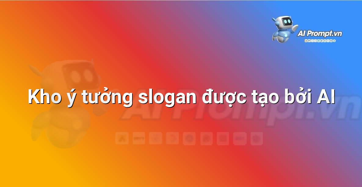 Danh sách các slogan sáng tạo được hiển thị trên màn hình máy tính