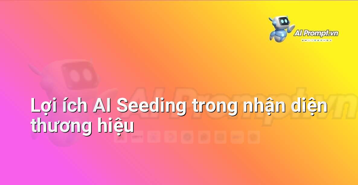Biểu đồ thể hiện sự gia tăng của nhận diện thương hiệu theo thời gian nhờ chiến lược AI Seeding, với các điểm dữ liệu kết nối và lan tỏa