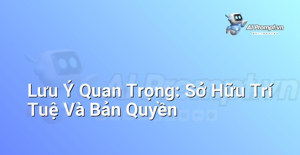 Giải thích về vấn đề bản quyền và quyền sở hữu trí tuệ đối với các tác phẩm được tạo ra bởi AI, đặc biệt khi sử dụng cho mục đích thương mại, kèm theo lời khuyên cho người dùng.