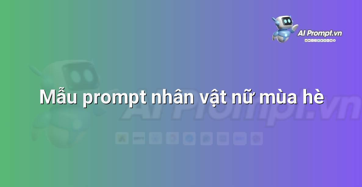 Ảnh minh họa nhân vật anime nữ trong trang phục mùa hè với bối cảnh cánh đồng hoa hướng dương