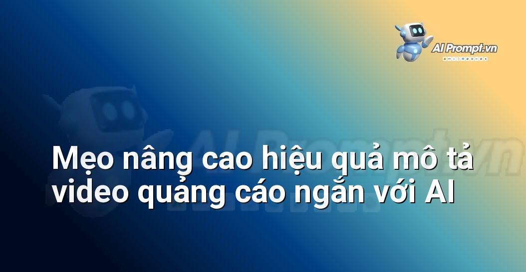 Ý Tưởng Prompt Video: Cẩm Nang Toàn Diện Cho Người Mới Bắt Đầu