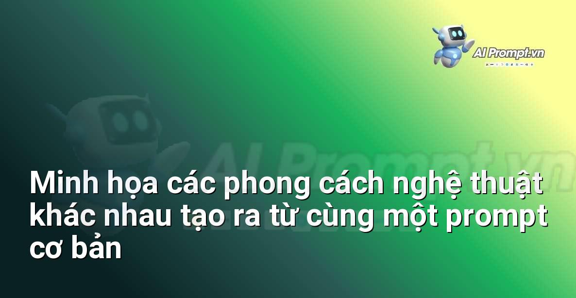 Prompt AI Tạo Ảnh: Hướng Dẫn Chi Tiết Cho Người Mới Bắt Đầu