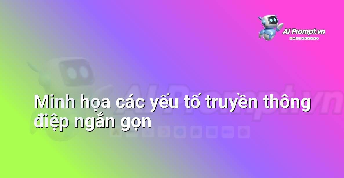 Biểu tượng tin nhắn, icon cảm xúc, và mũi tên chỉ hướng