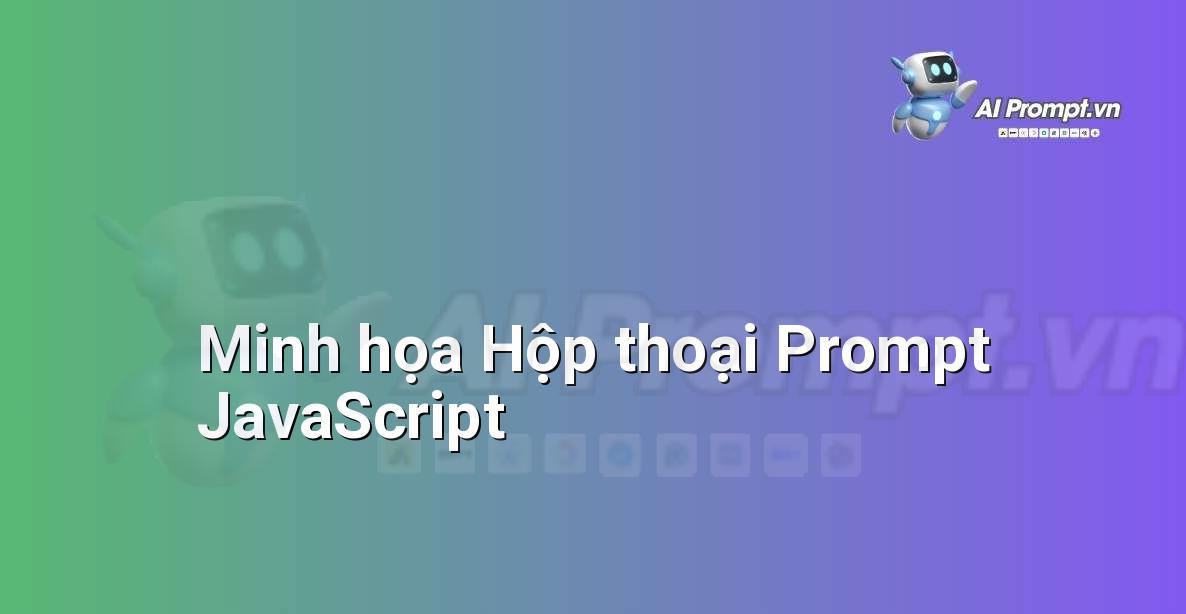 Giao diện hộp thoại bật lên của Prompt JavaScript yêu cầu người dùng nhập tên