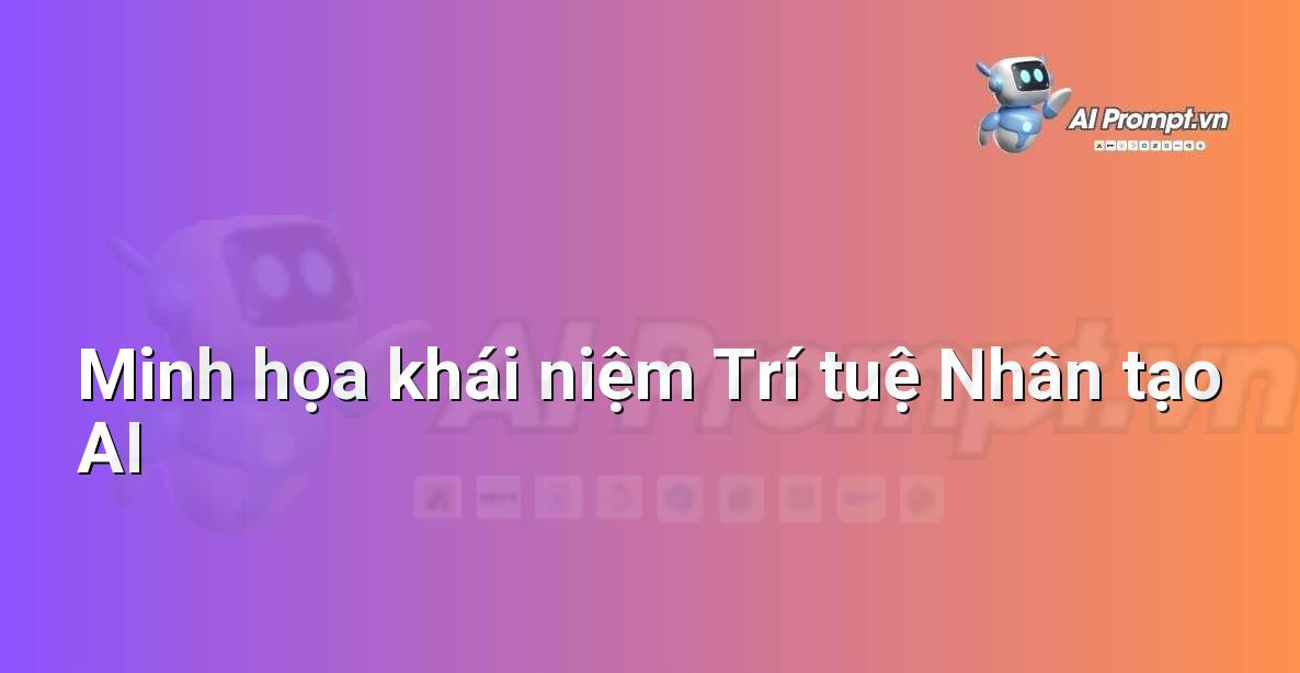 Biểu đồ trực quan minh họa các thành phần chính của Trí tuệ Nhân tạo như học máy, xử lý ngôn ngữ tự nhiên, robot và thị giác máy tính