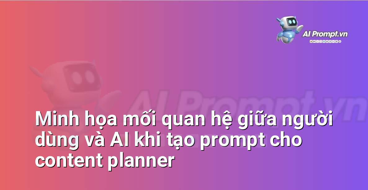 Hình ảnh minh họa một người đang tương tác với giao diện máy tính hiển thị các dòng lệnh prompt, phía sau là biểu tượng AI đang xử lý