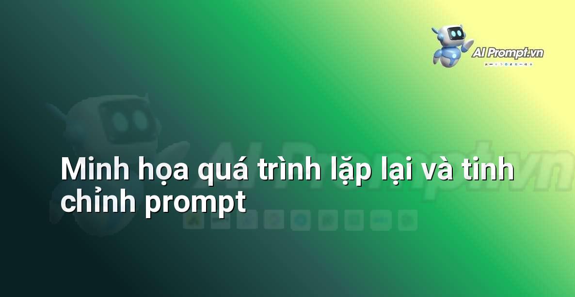 Chuỗi hình ảnh thể hiện sự tiến triển của một nhân vật hoạt hình qua các lần chỉnh sửa prompt.