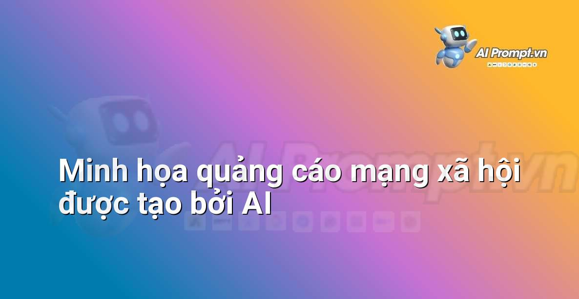 Ảnh mockup một bài đăng quảng cáo trên Facebook với nội dung hấp dẫn và hình ảnh sản phẩm bắt mắt, được gợi ý bởi AI
