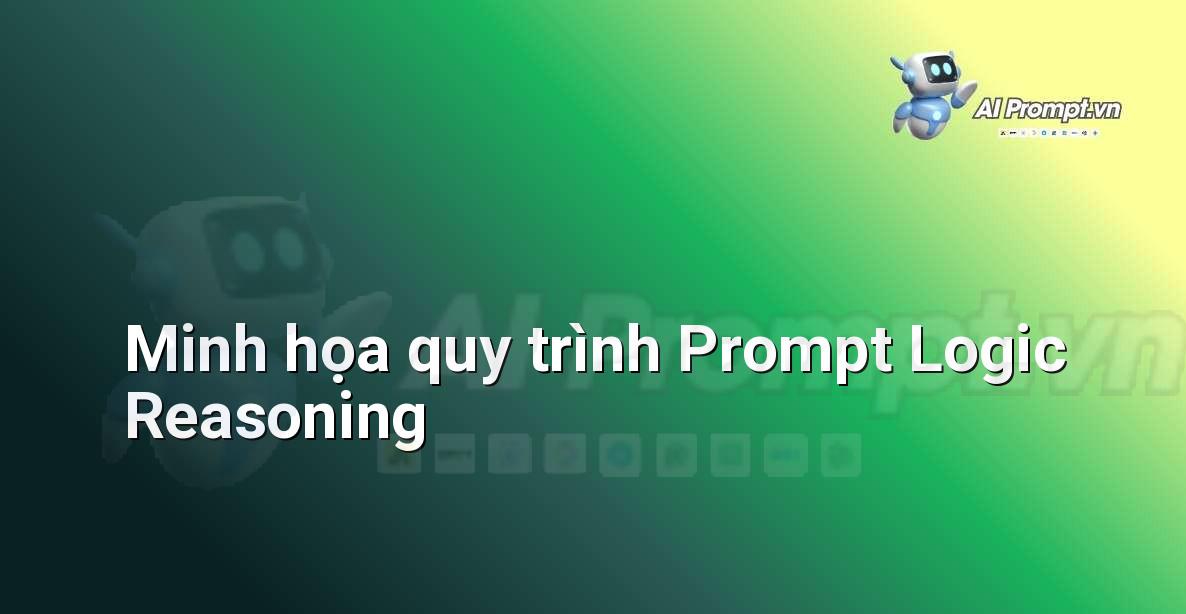 Hình ảnh minh họa các bước xây dựng câu lệnh logic cho AI, từ ý tưởng đến phản hồi