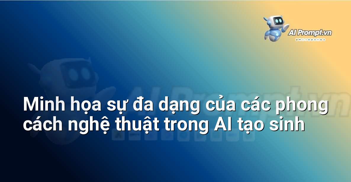 Một ảnh ghép gồm nhiều hình ảnh, mỗi hình được tạo ra theo một phong cách nghệ thuật khác nhau (ví dụ: tranh sơn dầu, hoạt hình, kỹ thuật số)