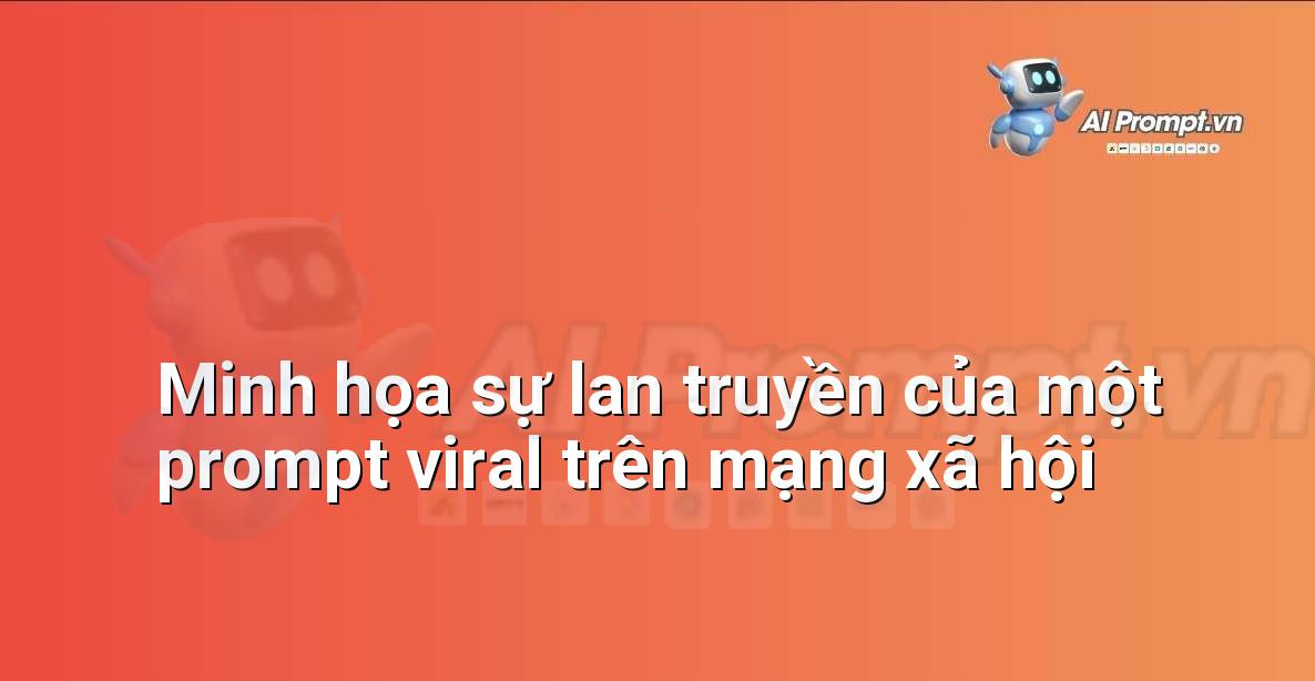Biểu đồ minh họa sự lan tỏa thông tin trên mạng xã hội với các nút tương tác và chia sẻ