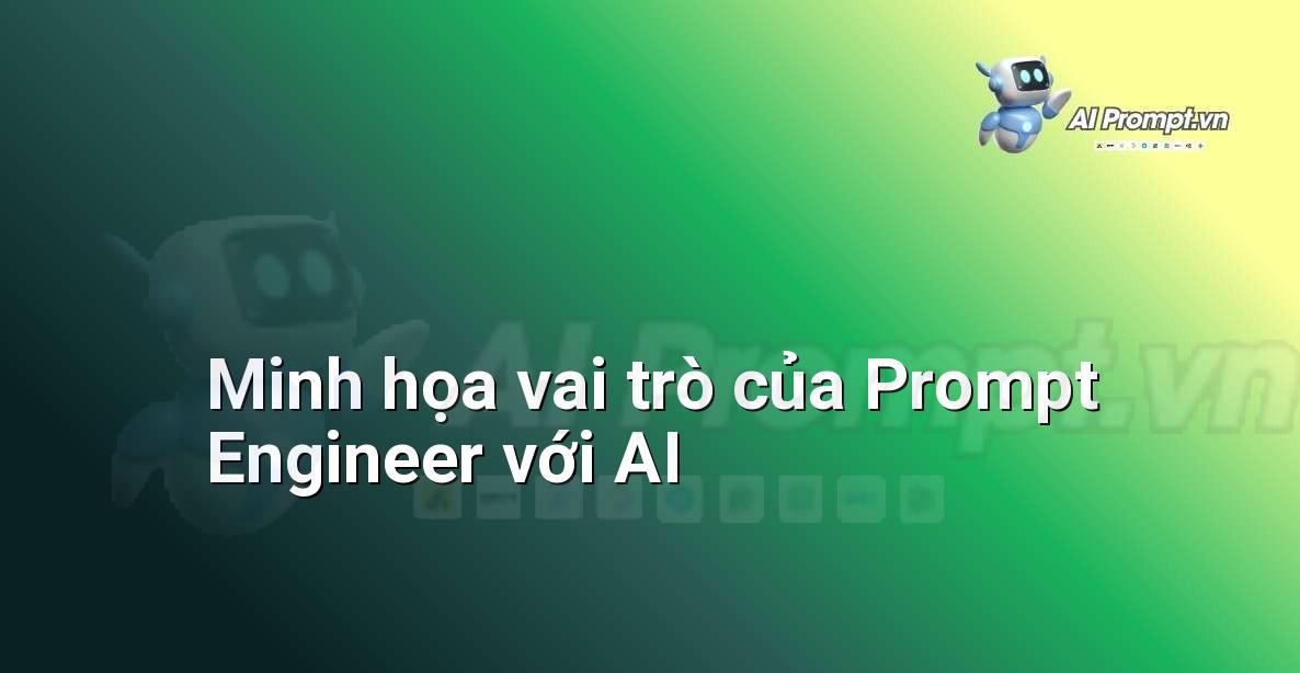 Vai trò của Prompt Engineer trong việc tương tác với AI tạo sinh