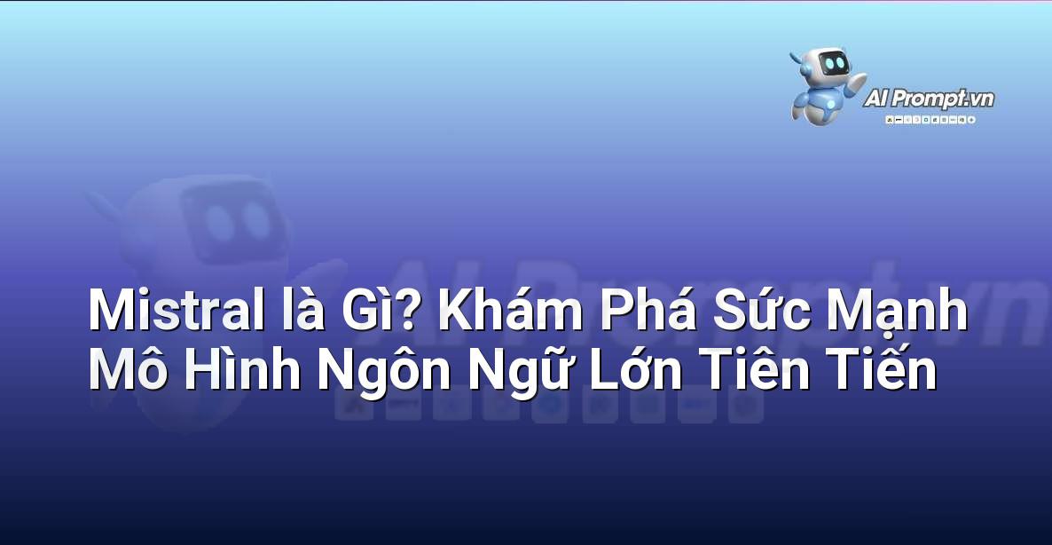 Mistral là Gì? Khám Phá Sức Mạnh Mô Hình Ngôn Ngữ Lớn Tiên Tiến