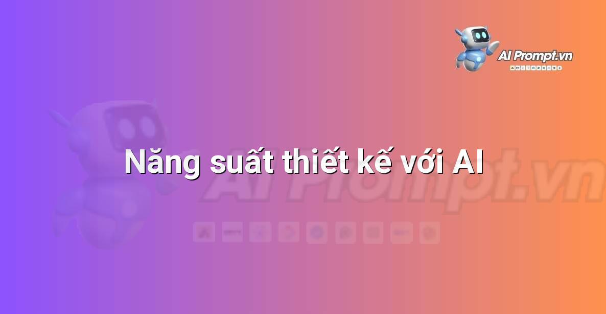 Biểu đồ so sánh năng suất thiết kế trước và sau khi áp dụng AI