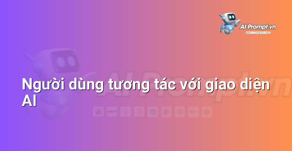 Một người đang nhập câu lệnh vào giao diện máy tính để sử dụng công cụ AI