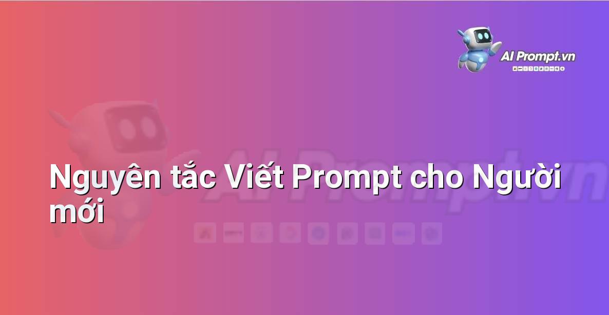 prompt cho người mới bắt đầu