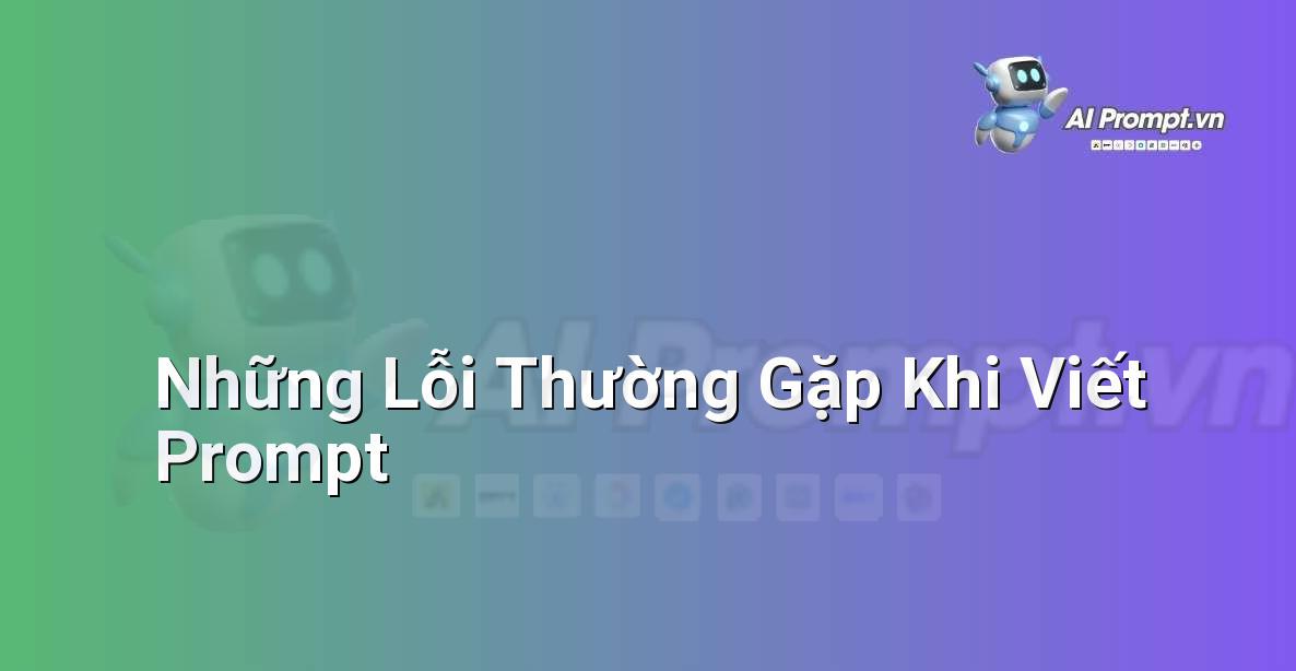 Biểu tượng cảnh báo các lỗi phổ biến