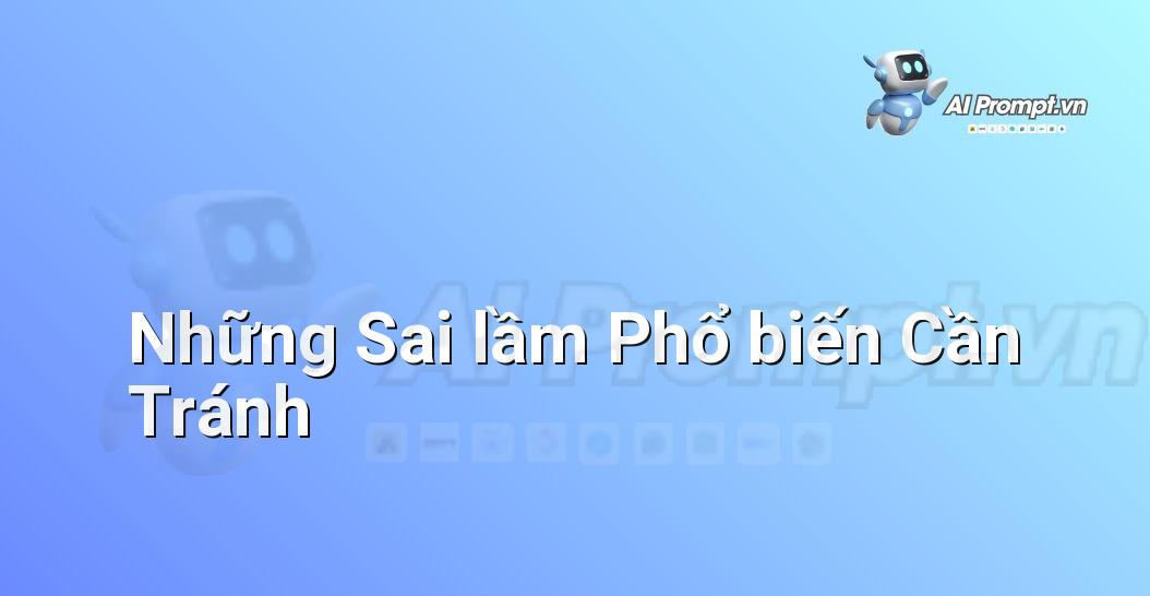 Liệt kê và giải thích các lỗi thường gặp mà người mới bắt đầu mắc phải khi viết prompt thiết kế bao bì nước giải khát, và cách để khắc phục chúng