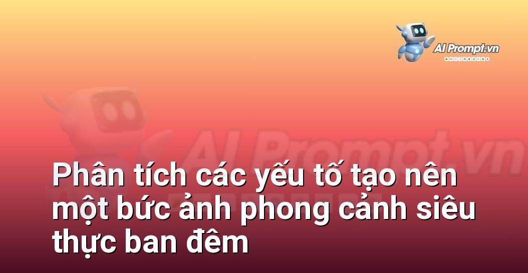 Prompt Ảnh Nghệ Thuật Đen Trắng: Hướng Dẫn Chi Tiết Cho Người Mới Bắt Đầu
