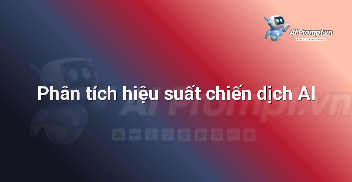 Biểu đồ phân tích dữ liệu chiến dịch marketing video sử dụng AI, hiển thị các chỉ số quan trọng