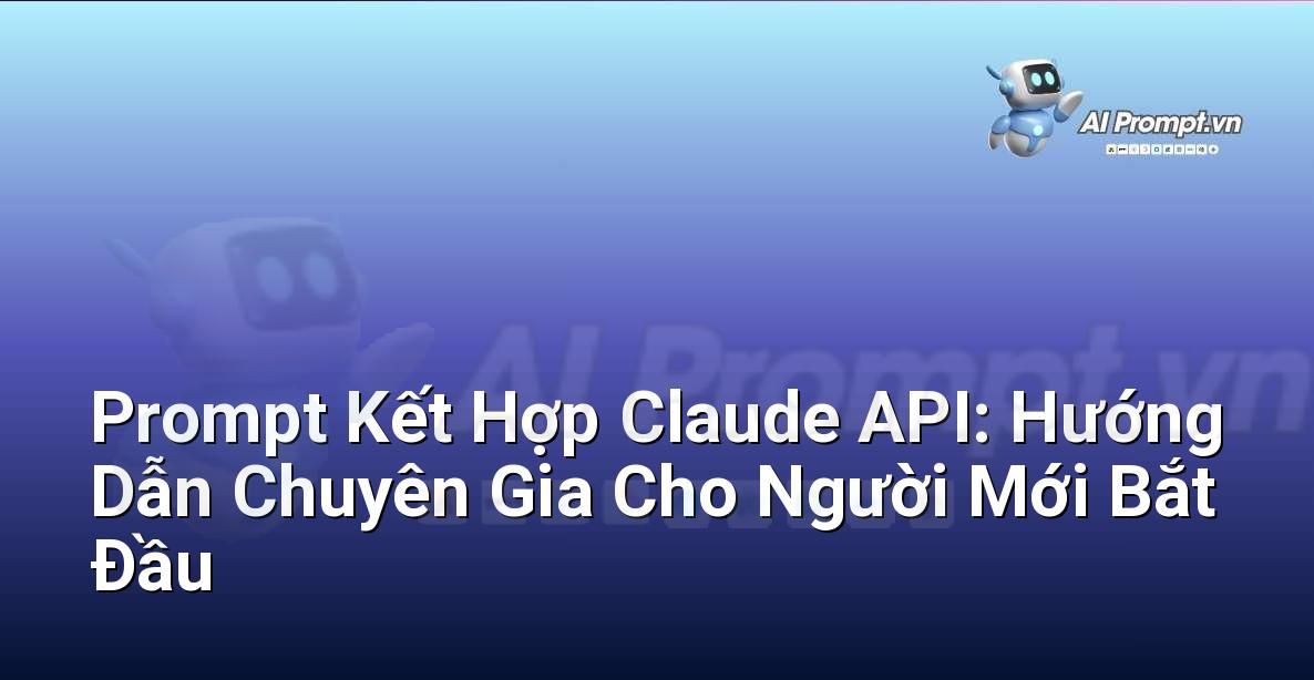 Prompt Kết Hợp Claude API: Hướng Dẫn Chuyên Gia Cho Người Mới Bắt Đầu