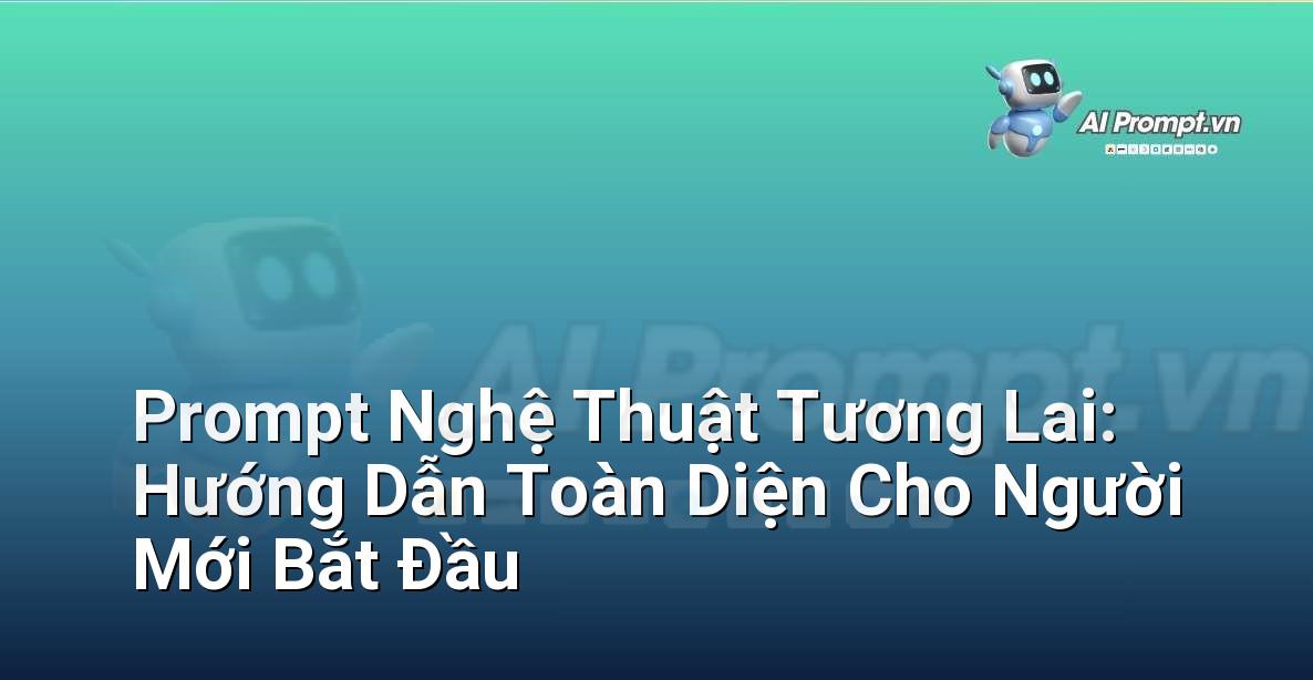 Prompt Nghệ Thuật Tương Lai: Hướng Dẫn Toàn Diện Cho Người Mới Bắt Đầu