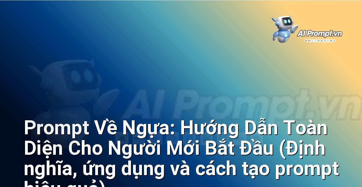 Prompt Về Ngựa: Hướng Dẫn Toàn Diện Cho Người Mới Bắt Đầu (Định nghĩa, ứng dụng và cách tạo prompt hiệu quả)